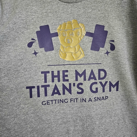 Marvel thanos inspired gym shirt - Picture 3 of 3